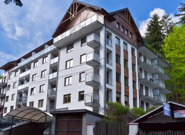 Sun & Snow Apartamenty Zielony Las przyjemnie położone w otoczeniu lasu