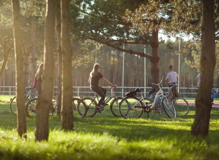 Istnieje możliwość wypożyczenia roweru