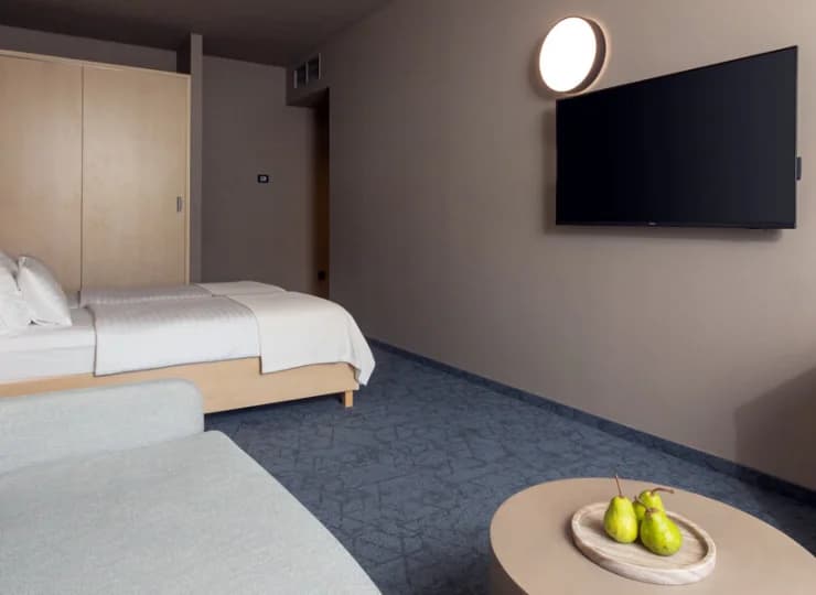 Pokój comfort z częścią wypoczynkową