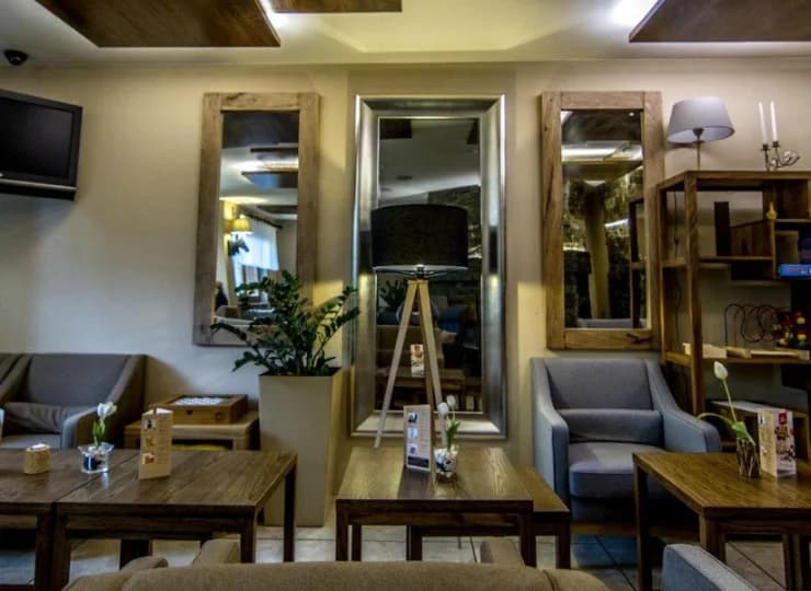 Stylowe wnętrza tworzą niezapomnianą atmosferę hotelu