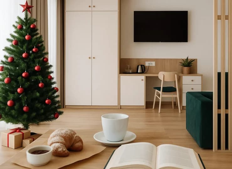 Apartamenty są funkcjonalnie wyposażone