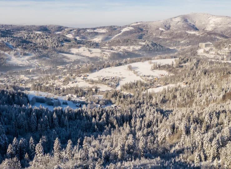 VacationClub Wisła to apartamenty położone w bardzo widokowym miejscu