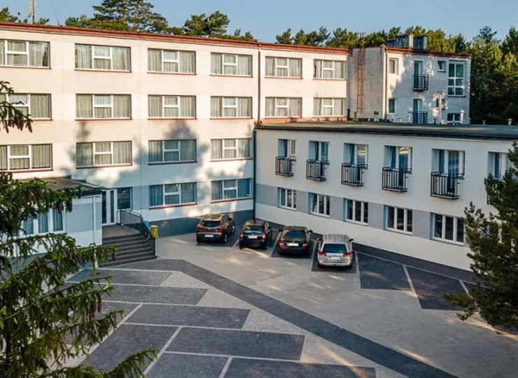 Posiada prywatny parking