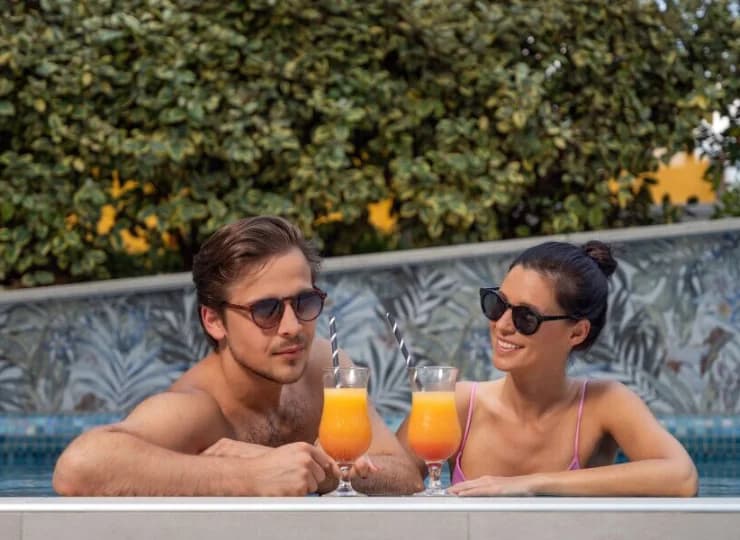 W strefie wellness znajduje się drink bar