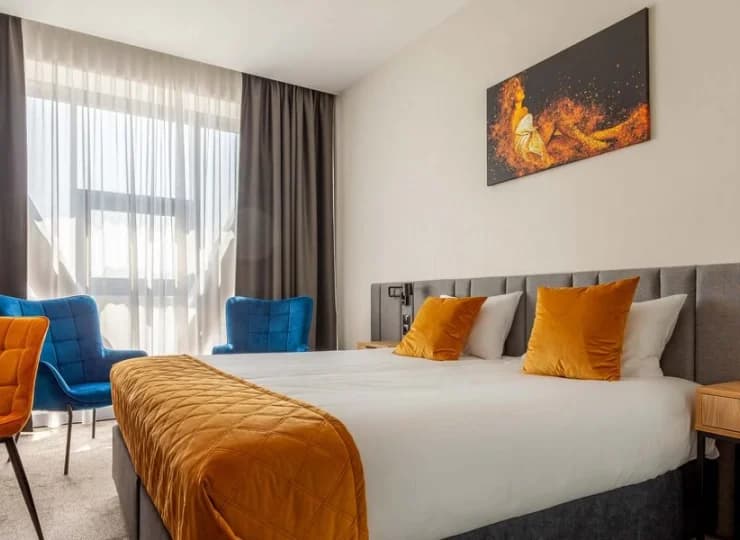 Hotel Sante oferuje przytulne, komfortowe pokoje