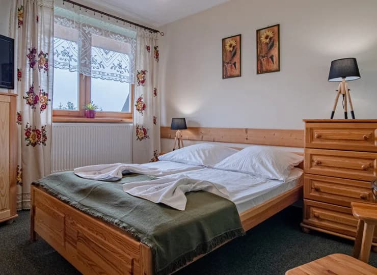 Wszystkie pokoje posiadają balkony