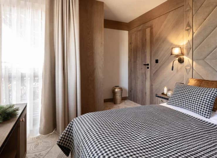 Sypialnia w Apartamencie Budzowy Wierch