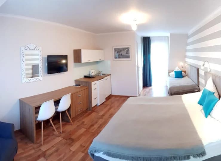 Pokoje w Akwamaryn Spa to wygodne wnętrza