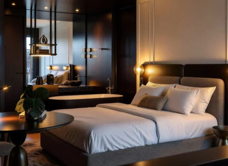 W The Home by Pytloun Hotels przygotowano pokoje dwuosobowe i rodzinne