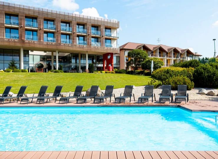K-Triumf Resort jest położony w czeskim uzdrowisku Velichovky