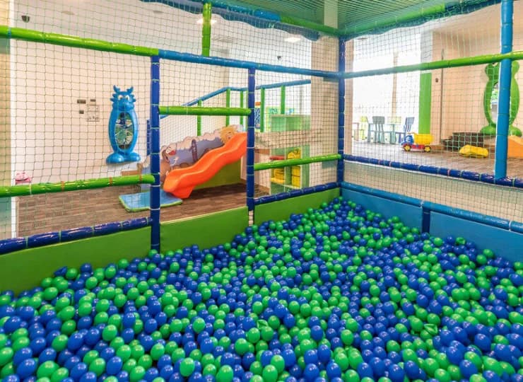 Dla dzieci przygotowano aż 2 sale zabaw