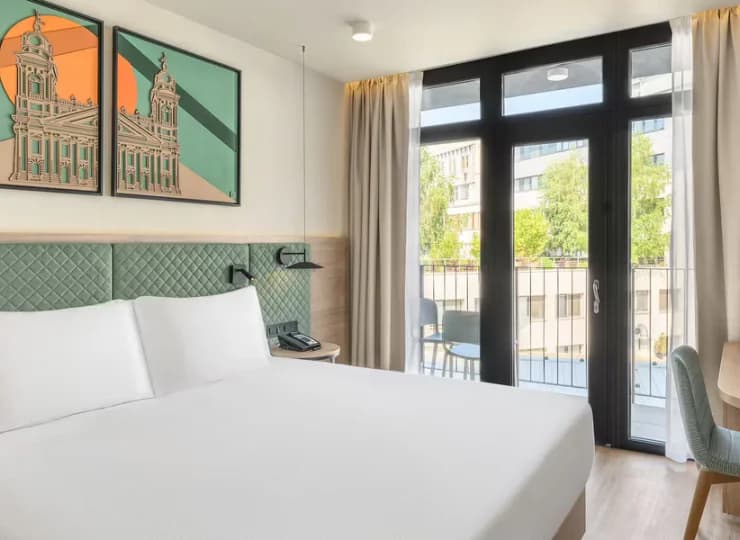 Część pokoi ma balkon