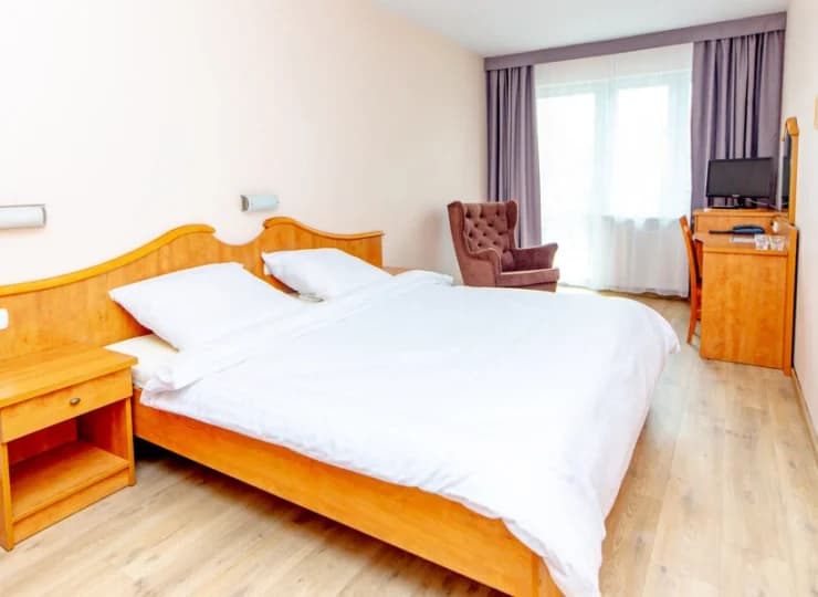 Resort przygotował wygodne pokoje