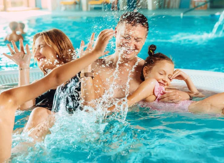 W hotelu dobrze czują się także rodziny z dziećmi