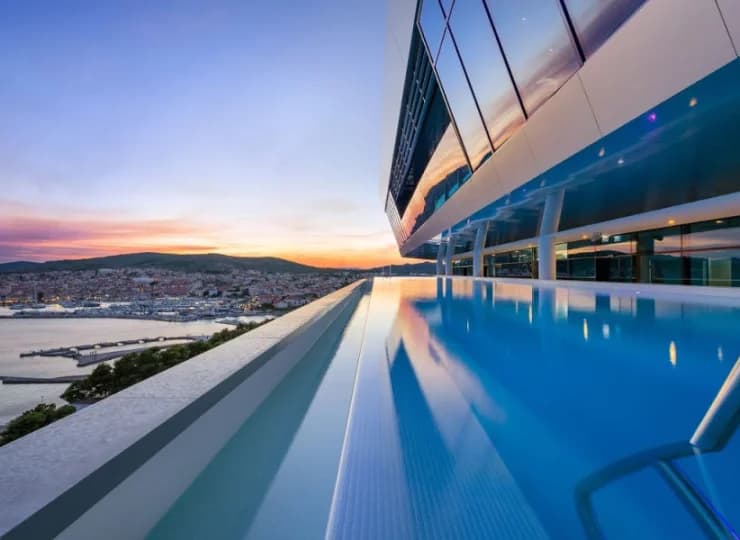 Olympia Sky to ekskluzywny hotel z rozbudowanym zapleczem wellness