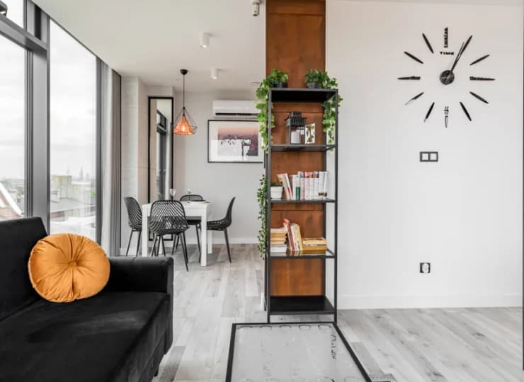 Hotel oferuje apartamenty dla 2,3,4 lub 6 osób