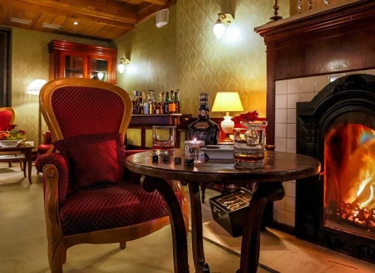 Klimatyczny VIP Room jest doskonałym miejscem na popołudniowy odpoczynek