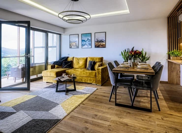 Każdy apartament ma własny balkon
