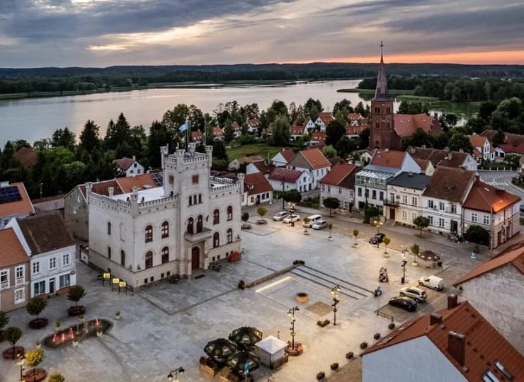 Pasym to spokojne, zabytkowe, mazurskie miasteczko