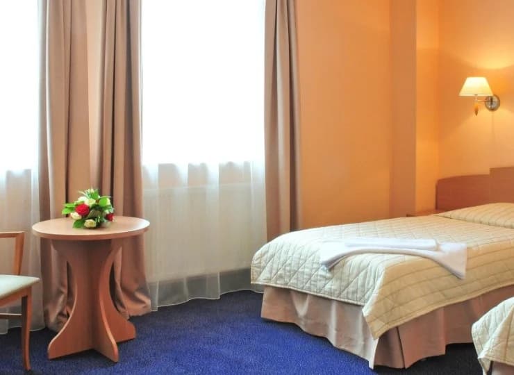 W standardzie jest także komplet ręczników hotelowych