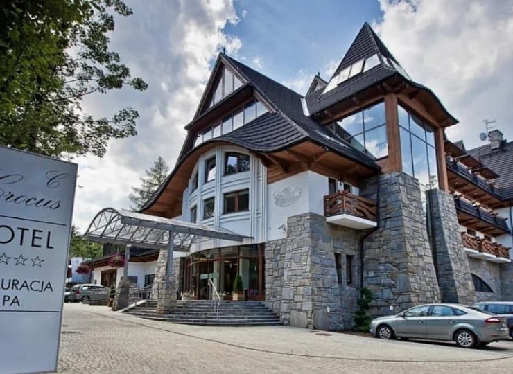 Hotel Crocus to nowoczesny obiekt położony w samym centrum Zakopanego