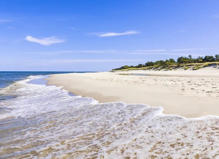 Jednak najprzyjemniej spędza się czas na piaszczystej bałtyckiej plaży