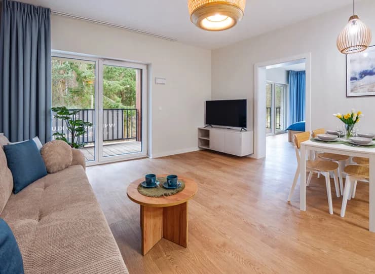 Sun & Snow Zapach Lasu Naturalne SPA oferuje komfortowe apartamenty na Mazurach