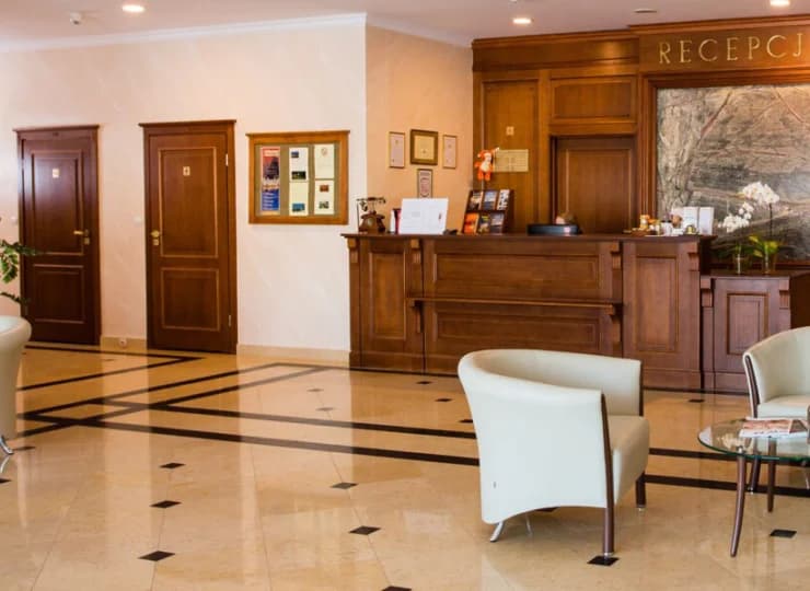 Recepcja Hotelu Ventus**** działa całodobowo