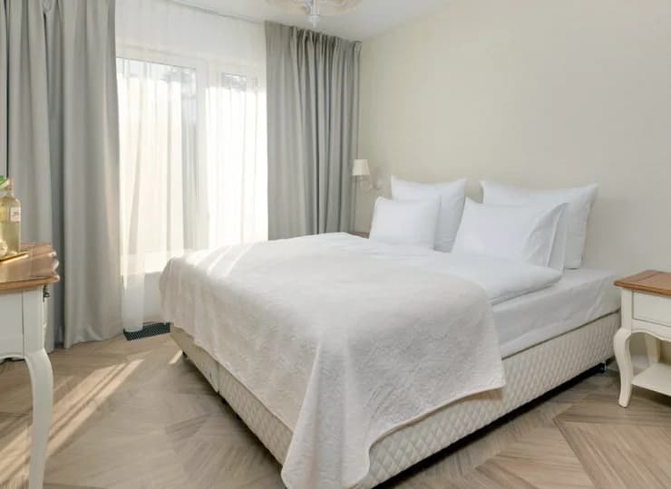 Apartamenty Grand znajdują się od południa i mają okna na 3 strony świata