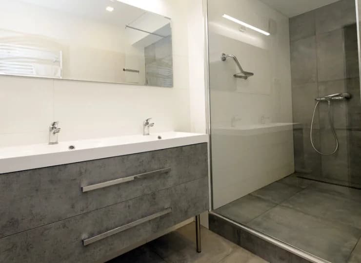 Nowoczesna łazienka apartamentu