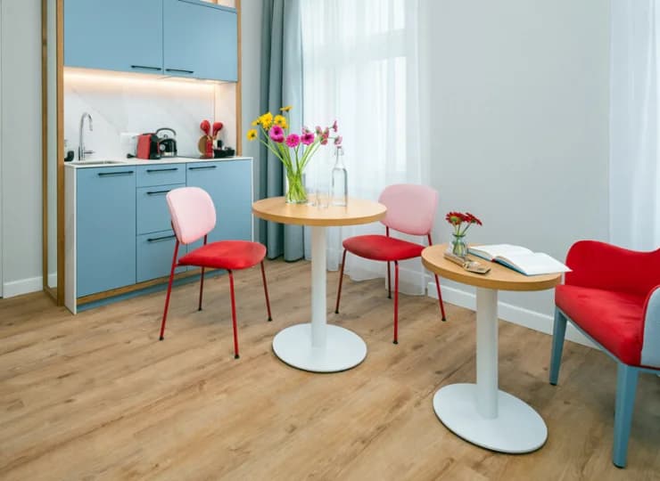 Deluxe Junior Suite to wygodny apartament z kameralnym aneksem kuchennym