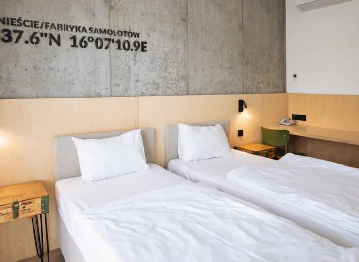 Wnętrza apartamentu z 1 sypialnią
