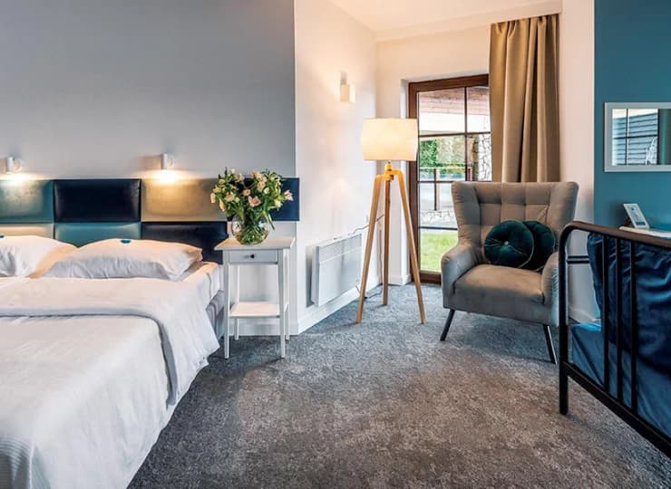Resort oferuje eleganckie i komfortowe pokoje umieszczone w kilku budynkach