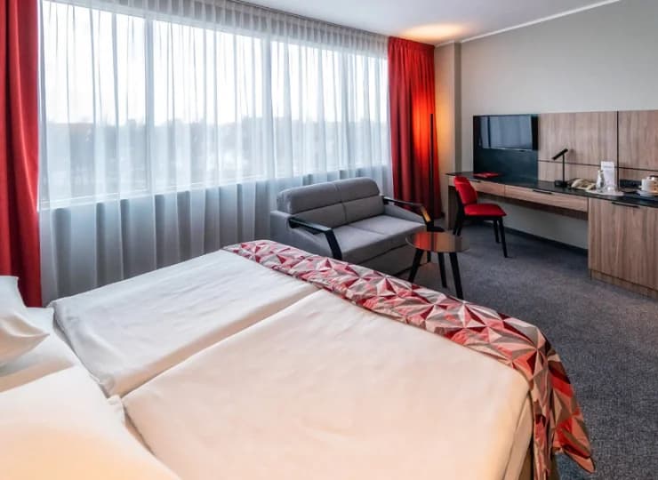 Pokój superior plus ma aż 27 m2 powierzchni