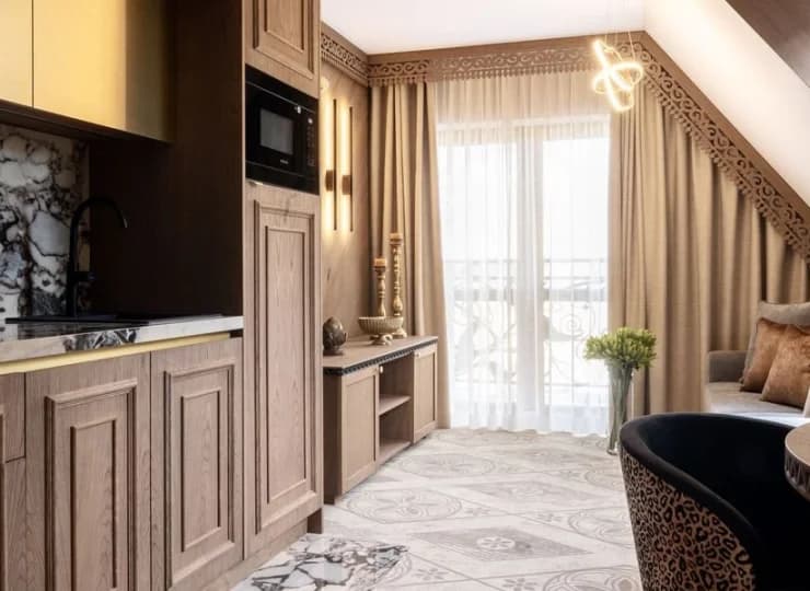 Aneks kuchenny w Apartamencie Kościelec