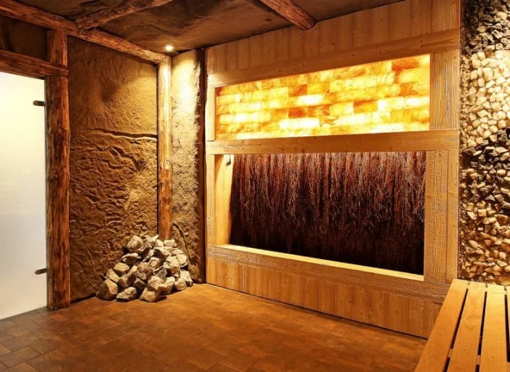 Sauna solna jest chłodniejsza niż sucha i przesycona jodem