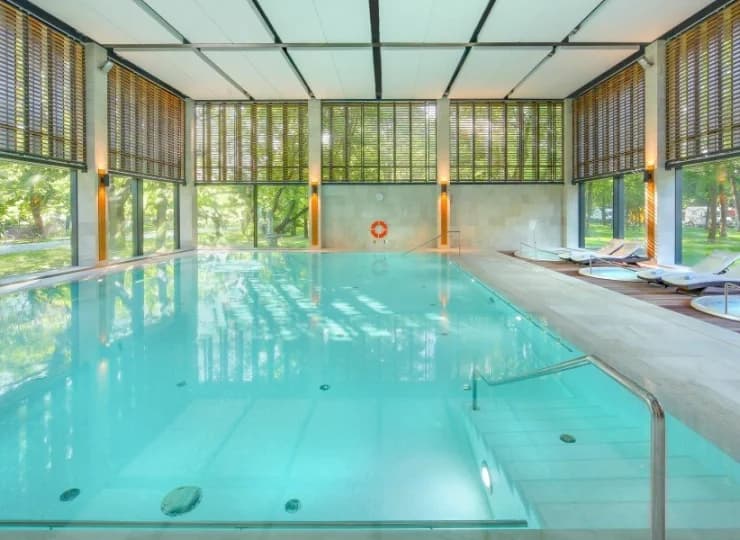 Eva Park Life & SPA posiada atrakcyjną strefę wellness