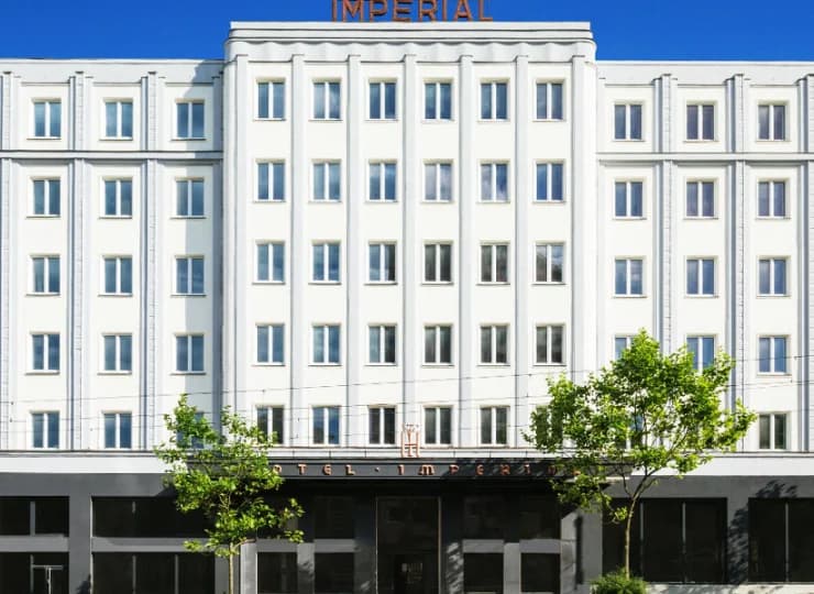 Hotel jest położony w centrum jednego z najpiękniejszych miast w Czechach