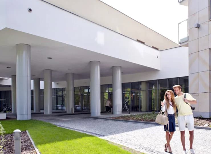Goście mogą tu odpocząć w uzdrowiskowej części Świnoujścia