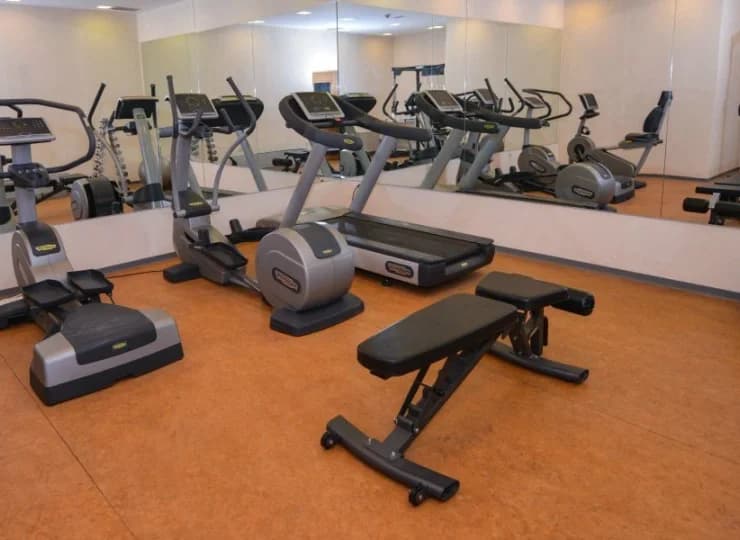 Na aktywnych czeka dobrze wyposażone centrum fitness