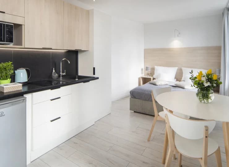 Przygotowano funkcjonalne apartamenty typu studio