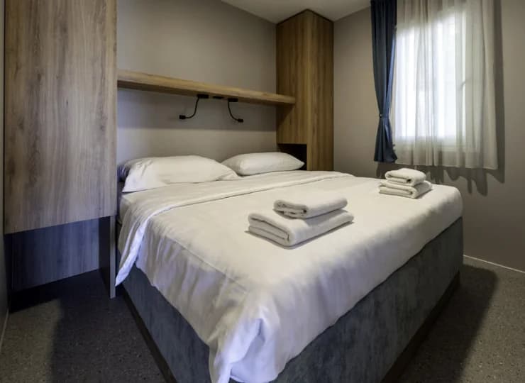 Sypialnia Domku Sunshine premium 6+1 z prywatnym jacuzzi