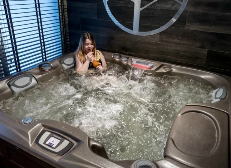 Goście mogą korzystać z jacuzzi