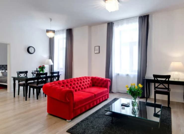 Apartamenty są w pełni wyposażone, aby goście czuli się jak w domu