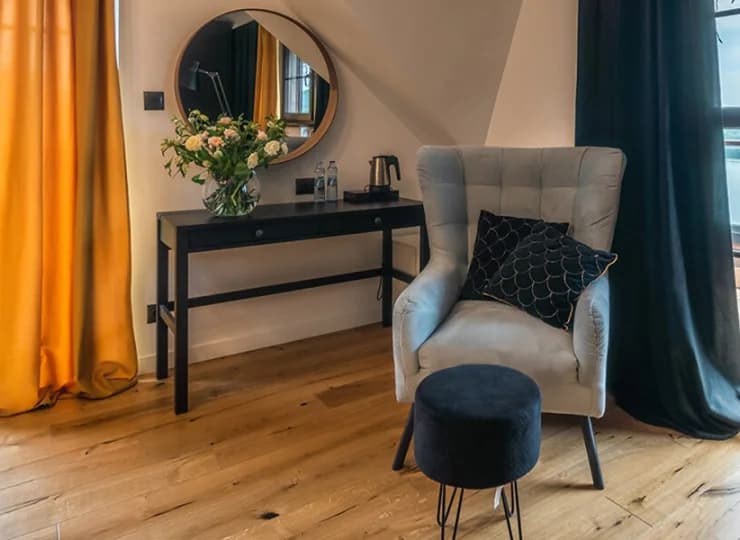 Najbardziej przestronne są pokoje Superior i Superior Plus (po 40 m2)