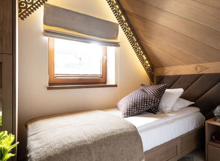 Druga sypialnia w w Apartamencie Krzesanica