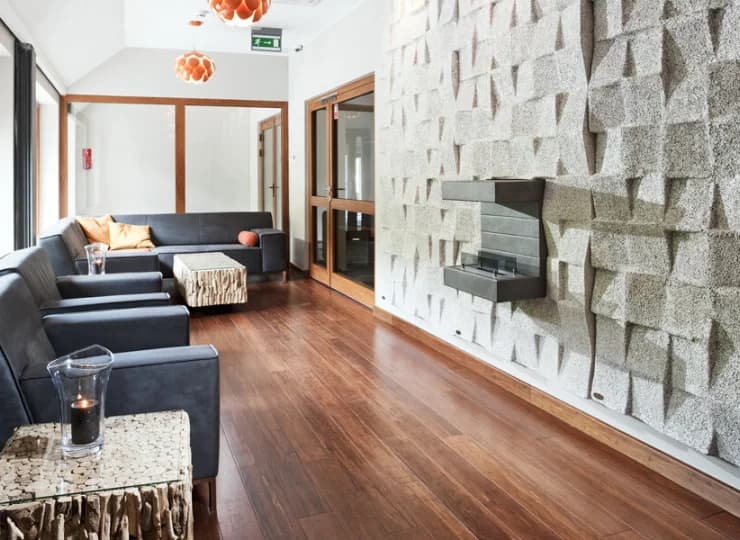 Wnętrza hotelu są nowoczesne