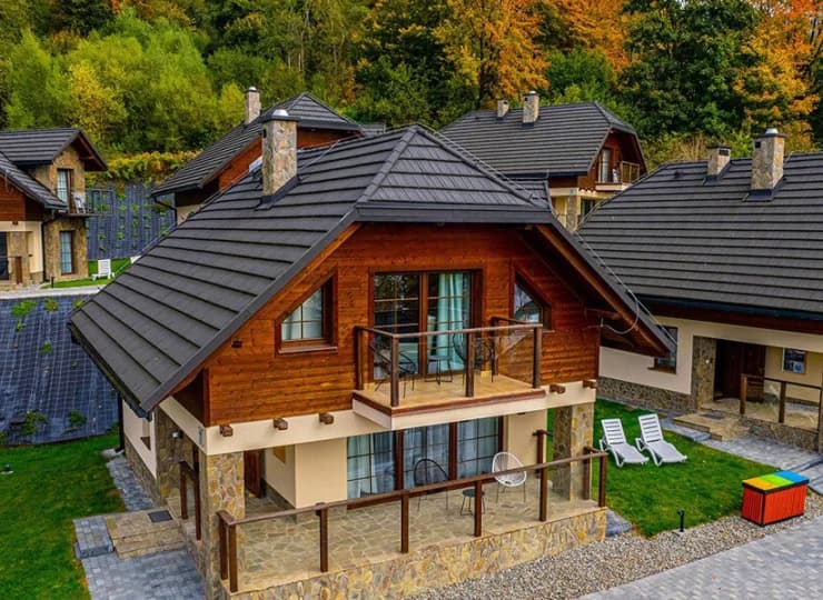 Domki nad Jeziorem Solińskim kryją wygodne pokoje