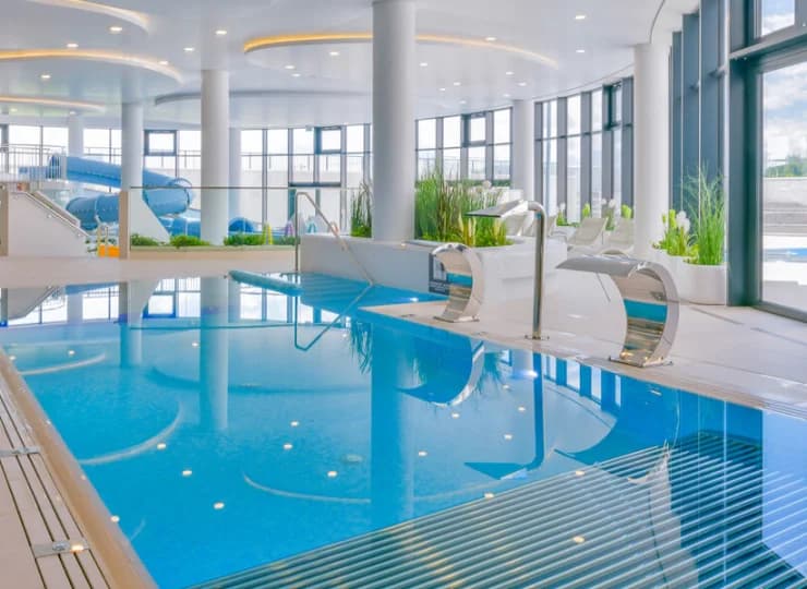 Polanki Aqua Apartments to nowoczesne miejsce pełne wodnych atrakcji