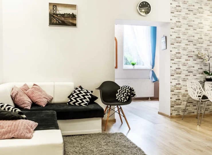 Wnętrza utrzymane są w eleganckim stylu